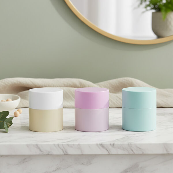 Somewang New Style 50ml PP Grinding Makeup Remover Cream Jar Plastic Personal Skincare Packaging Customized Logo