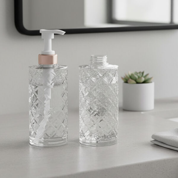 500ML ECO Friendly Plastic Shampoo Bottle