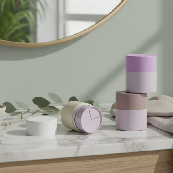 Somewang New Style 50ml PP Grinding Makeup Remover Cream Jar Plastic Personal Skincare Packaging Customized Logo