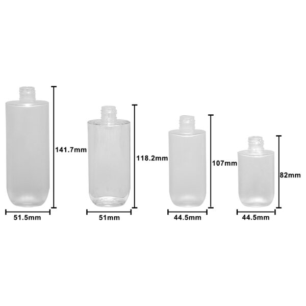 Factory Luxury 30/150ml Cosmetic Lotion Packaging Unique Design Skincare Bottle for Lotion Toner Free Sample