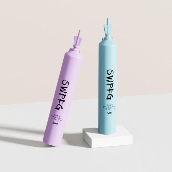 Custom 5Ml 10Ml 15Ml 20Ml 30Ml Empty Long Nozzle Ointment Tube Eye Cream Extrusion Tube