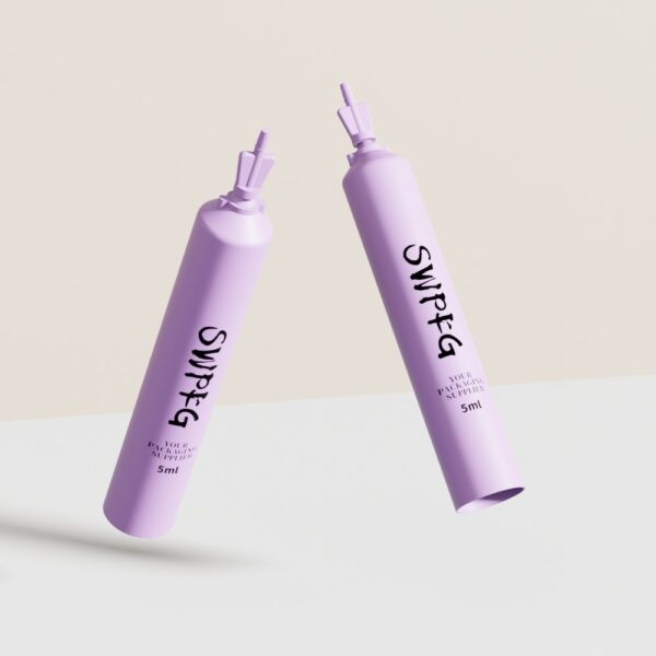 Custom 5Ml 10Ml 15Ml 20Ml 30Ml Empty Long Nozzle Ointment Tube Eye Cream Extrusion Tube