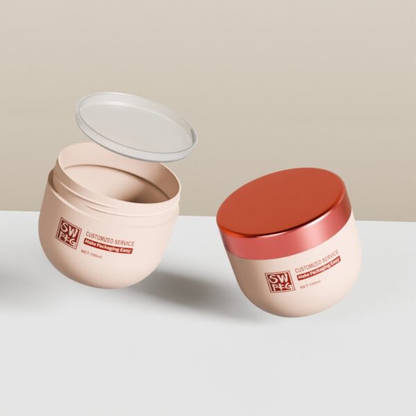 Custom PP Empty Cosmetics Jars 100g Cream Jar