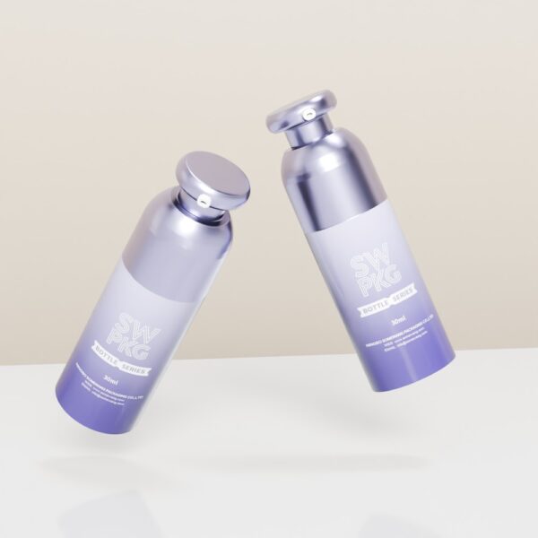 30ml AS Plastic Lotion Cream Bottle for Cosmetic Packaging