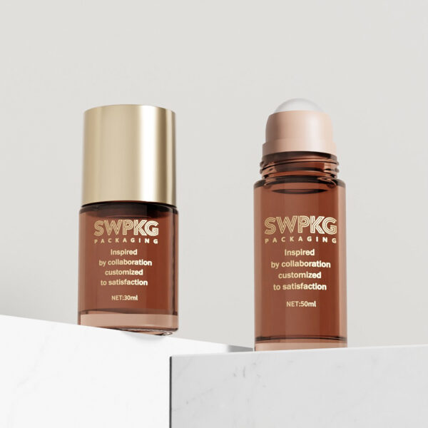 30ml 50ml Roll on Glass Bottle Essential Oil Roll on Bottle