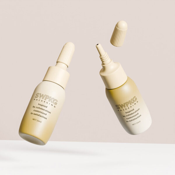 Somewang 10ml Squeeze Bottle for mini size skincare package