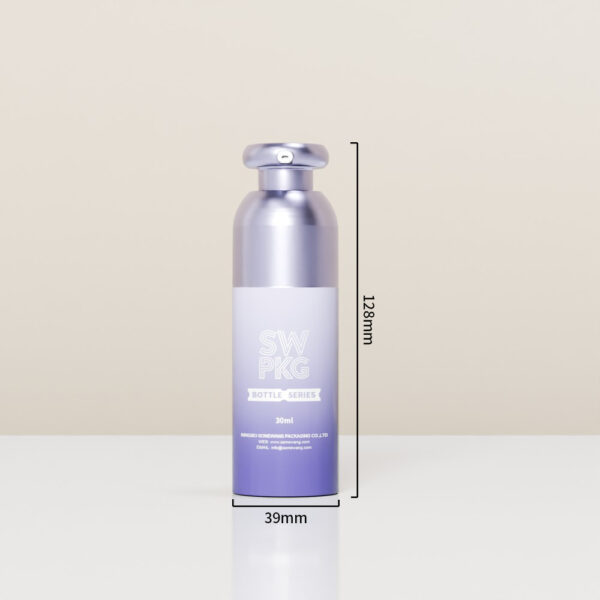 30ml AS Plastic Lotion Cream Bottle for Cosmetic Packaging