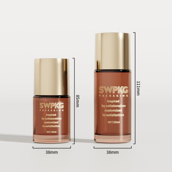 30ml 50ml Roll on Glass Bottle Essential Oil Roll on Bottle