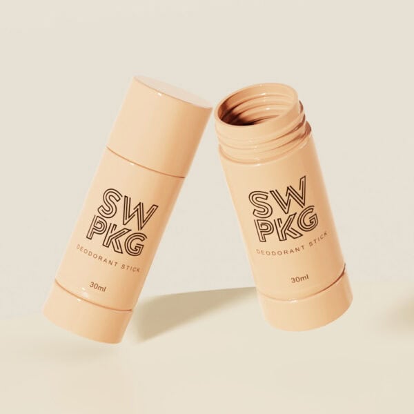 30ml Deodorant Stick Container Skincare Packaging Empty Plastic Round Container Package for Personal Care Cream Stick No reviews yet