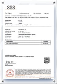 Certification for quality packaging solutions by Somewang Packaging.