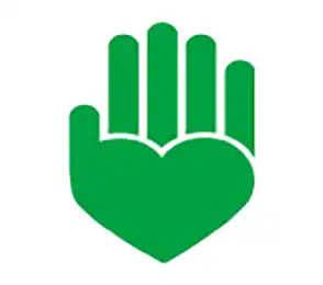 Green hand icon representing eco-friendly packaging solutions by Somewang Packaging.