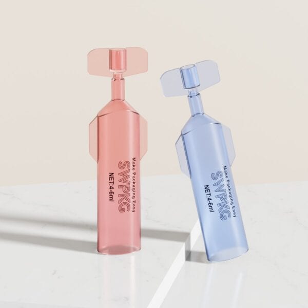 PP 7ml Twist off Cap Cosmetic Cream Tube Plastic Empty Container for Personal Care Skin Care Face Cream Screw Cap Sealing