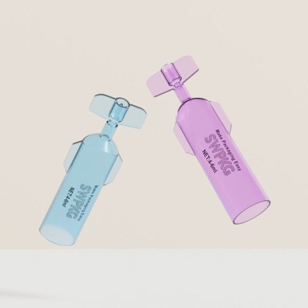 PP 7ml Twist off Cap Cosmetic Cream Tube Plastic Empty Container for Personal Care Skin Care Face Cream Screw Cap Sealing