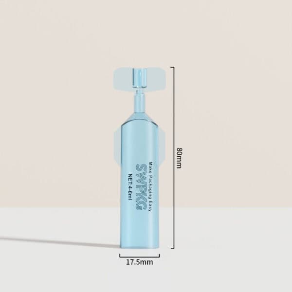 PP 7ml Twist off Cap Cosmetic Cream Tube Plastic Empty Container for Personal Care Skin Care Face Cream Screw Cap Sealing