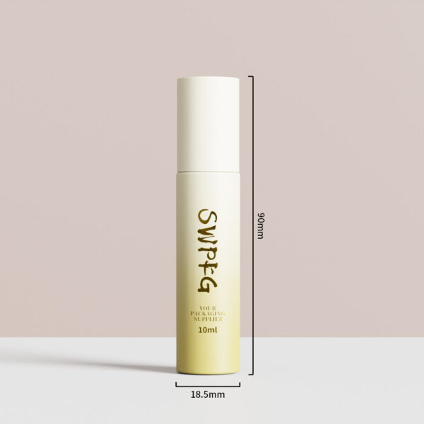 Somewang 10ml plastic roll on bottles with leak-proof roller caps