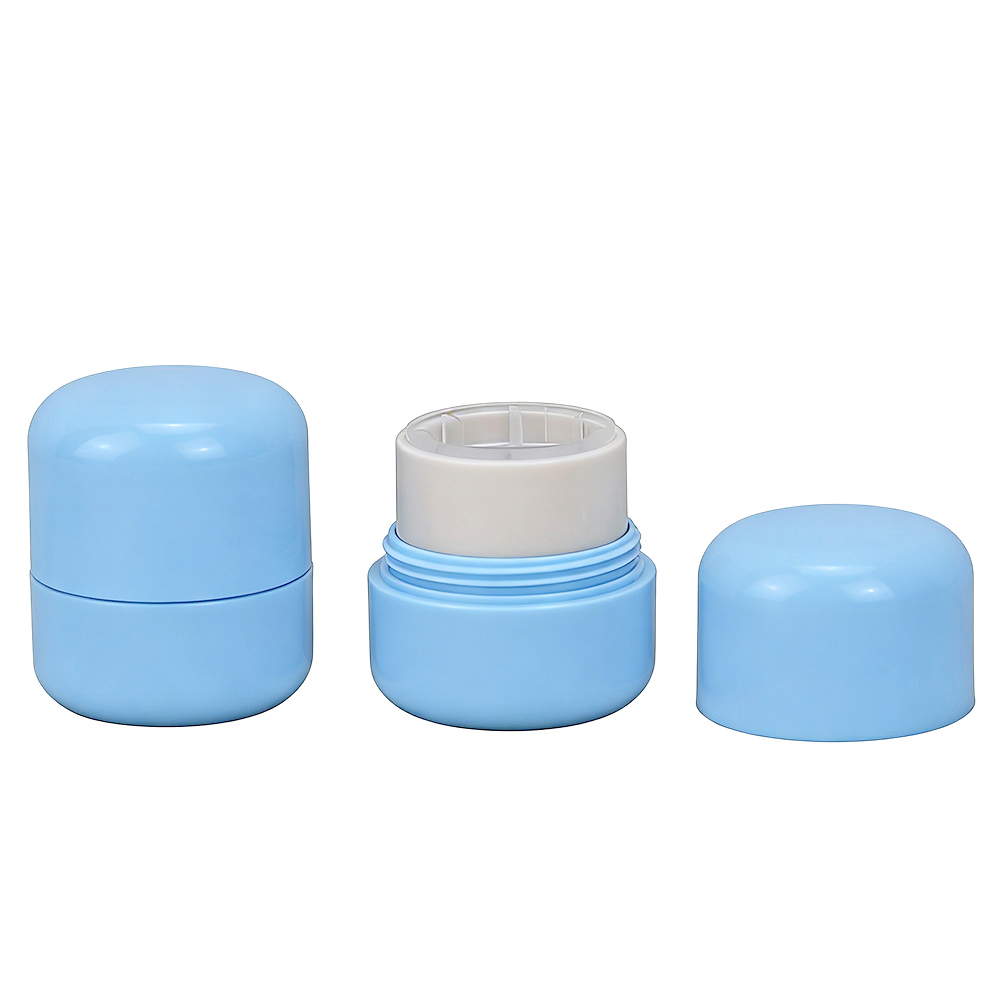 Somewang blue packaging cap with inner liner.